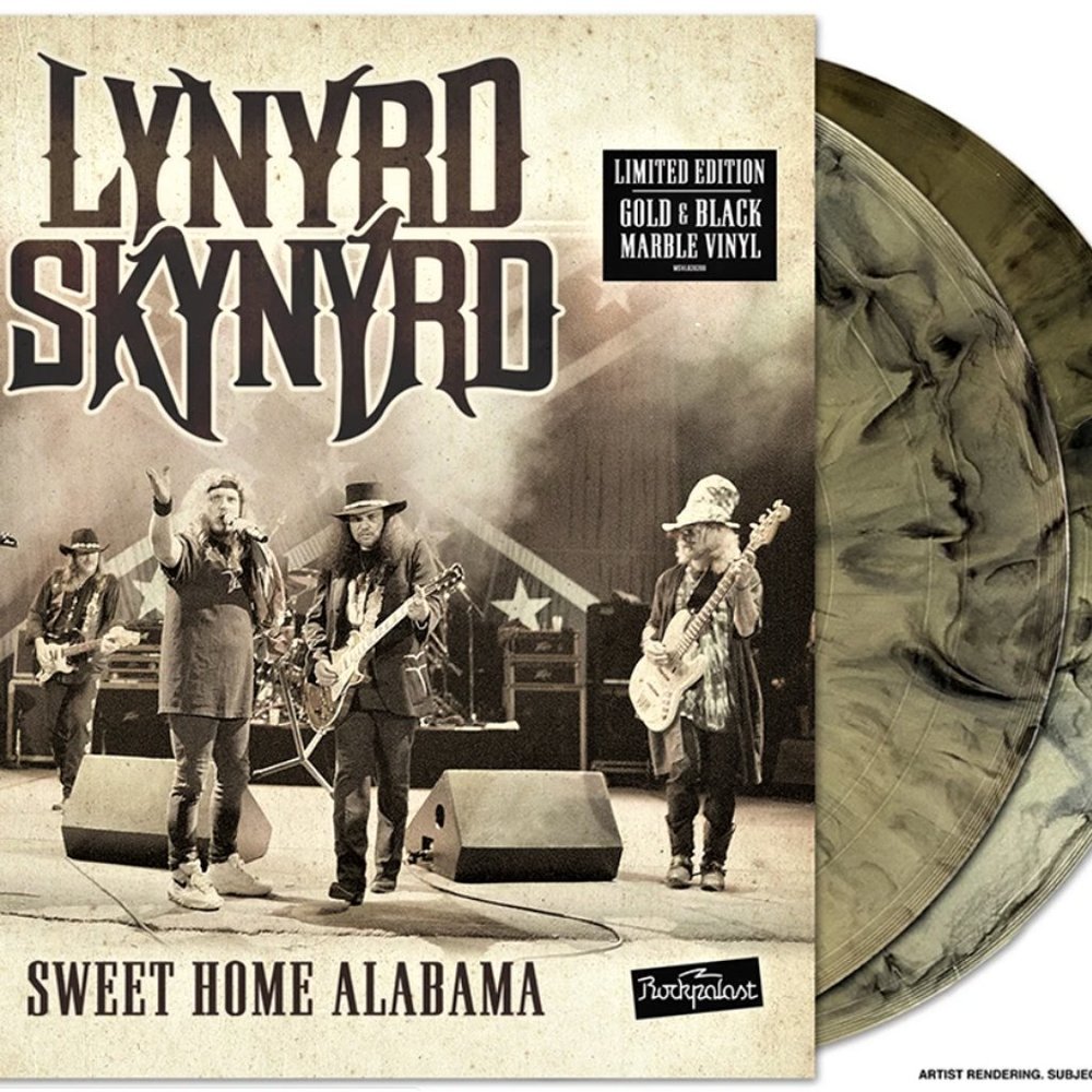 Lynyrd Skynyrd Sweet Home Alabama 2-LP ~ Ltd Ed Gold & Black Marble ~New/Sealed!